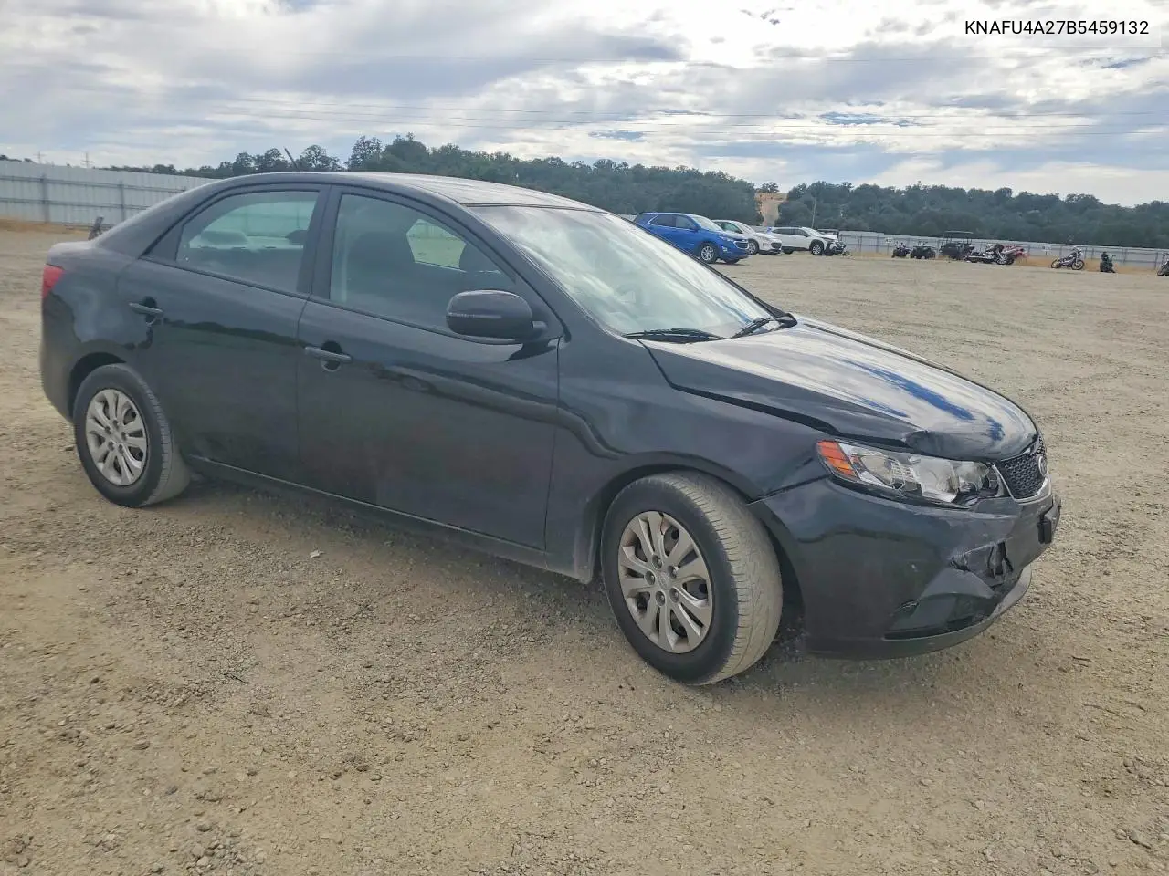 2011 Kia Forte Ex VIN: KNAFU4A27B5459132 Lot: 62053436
