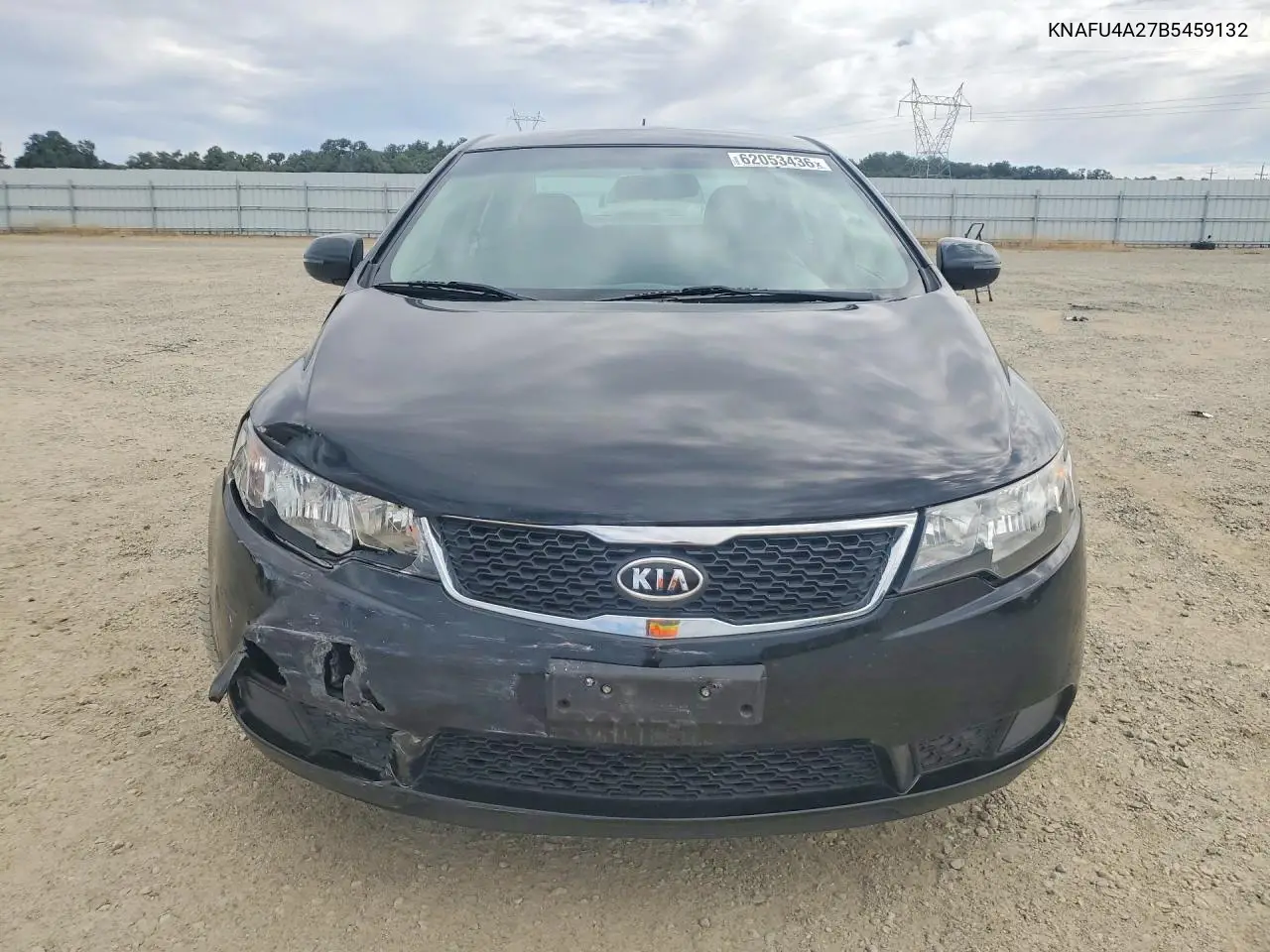 2011 Kia Forte Ex VIN: KNAFU4A27B5459132 Lot: 62053436