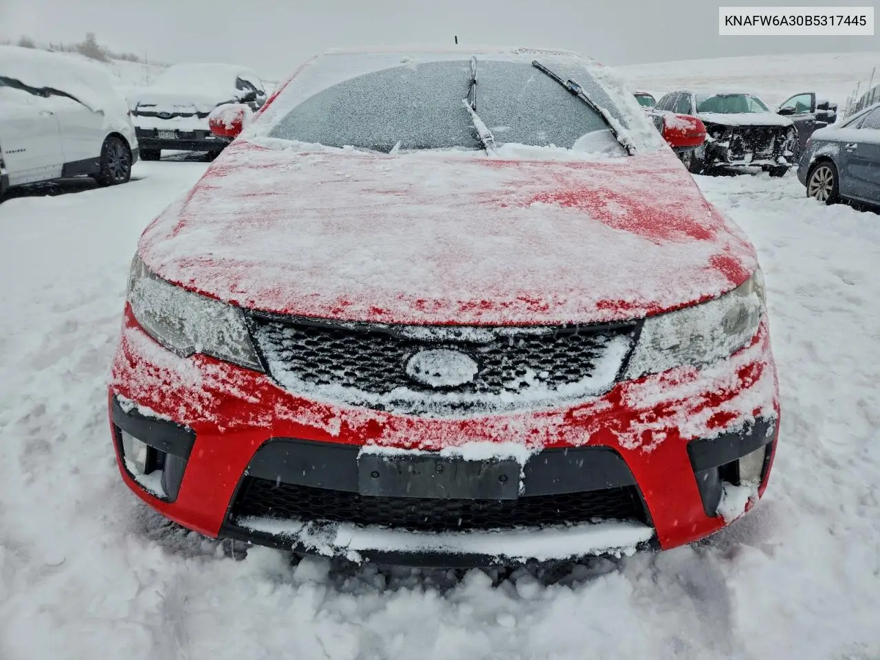 KNAFW6A30B5317445 2011 Kia Forte Sx