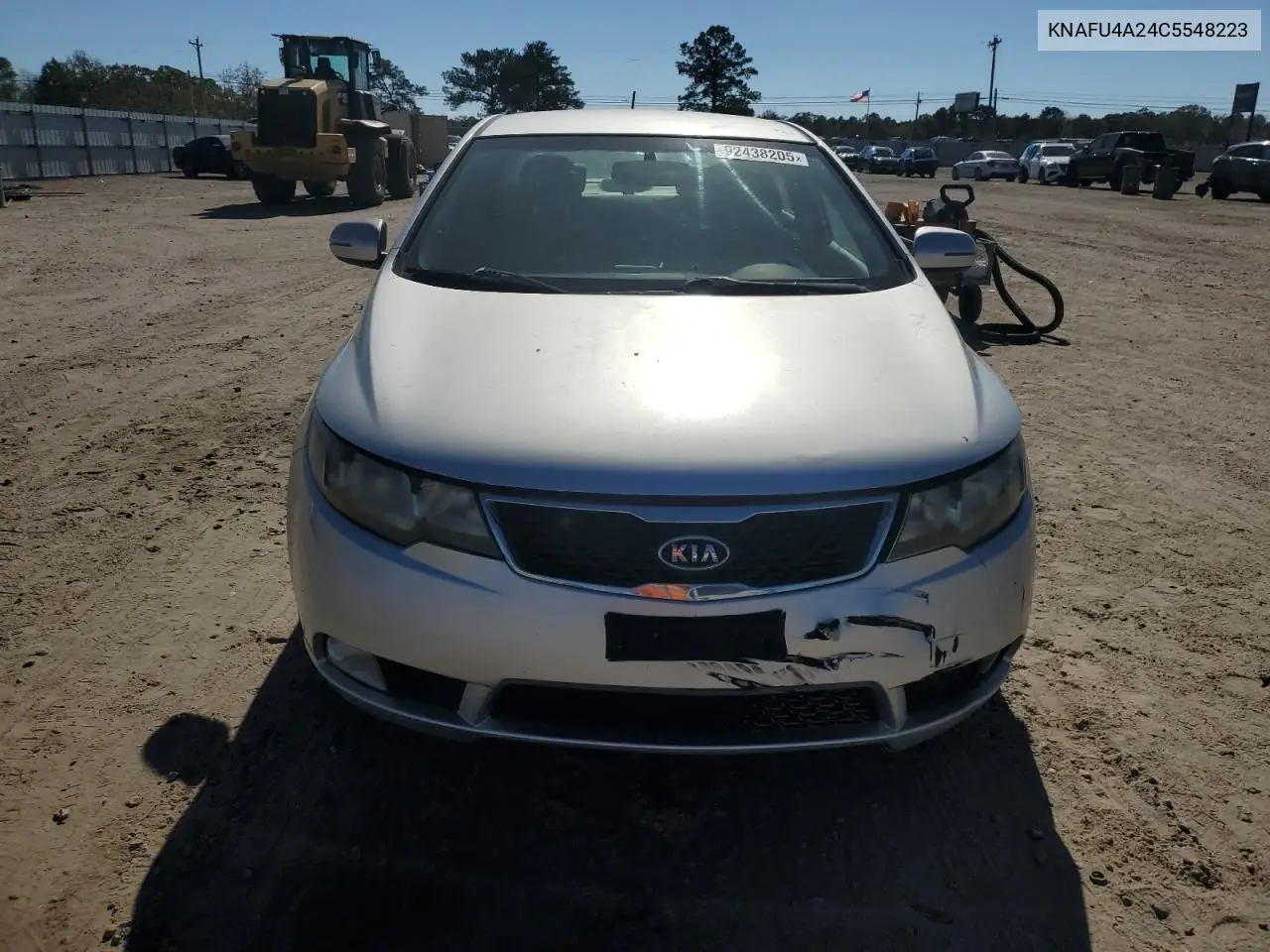 KNAFU4A24C5548223 2012 Kia Forte Ex