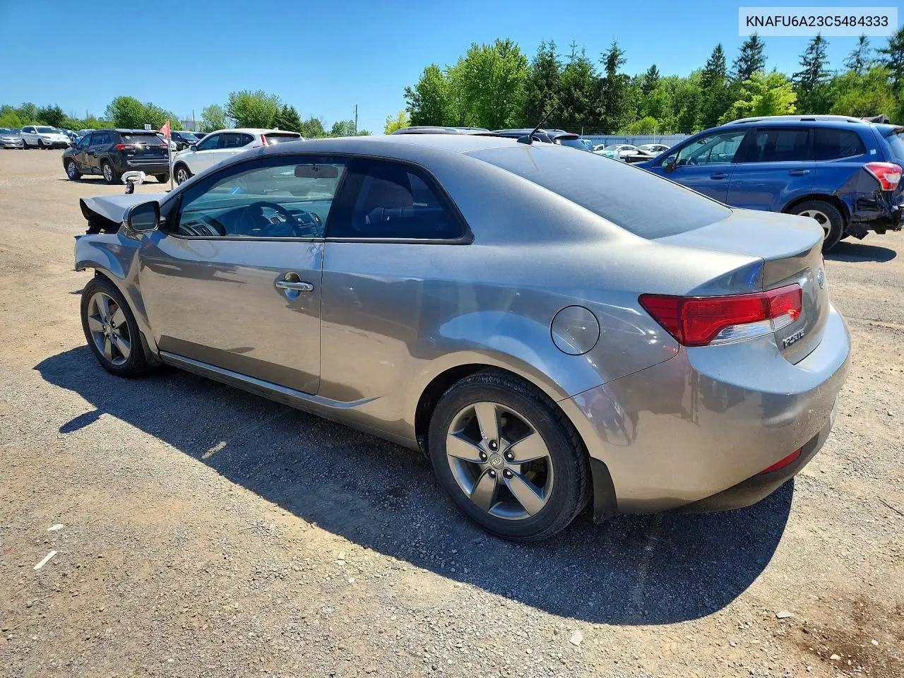 2012 Kia Forte Ex VIN: KNAFU6A23C5484333 Lot: 60121886