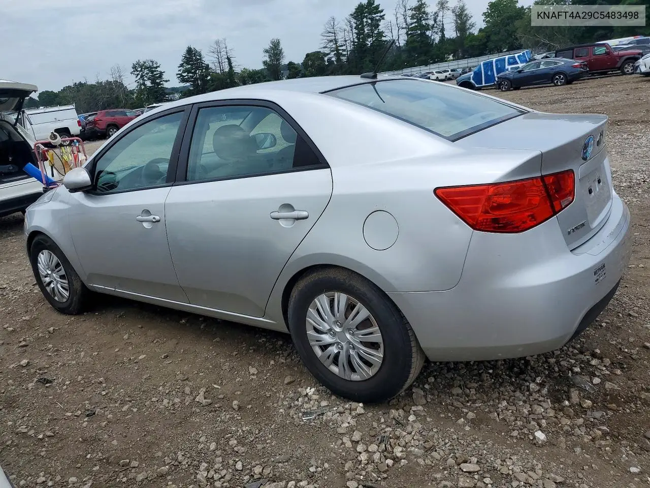 2012 Kia Forte Lx VIN: KNAFT4A29C5483498 Lot: 61685046
