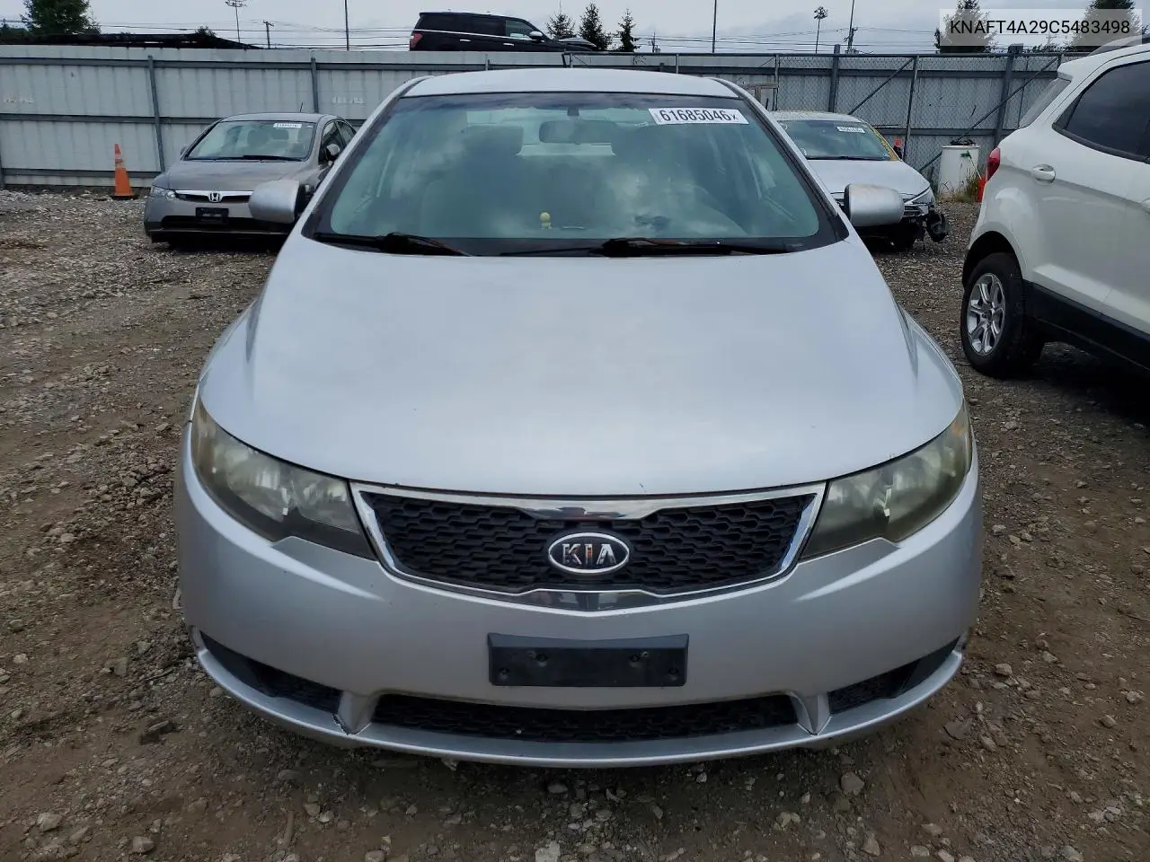 2012 Kia Forte Lx VIN: KNAFT4A29C5483498 Lot: 61685046