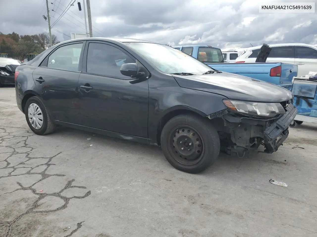 KNAFU4A21C5491639 2012 Kia Forte Ex