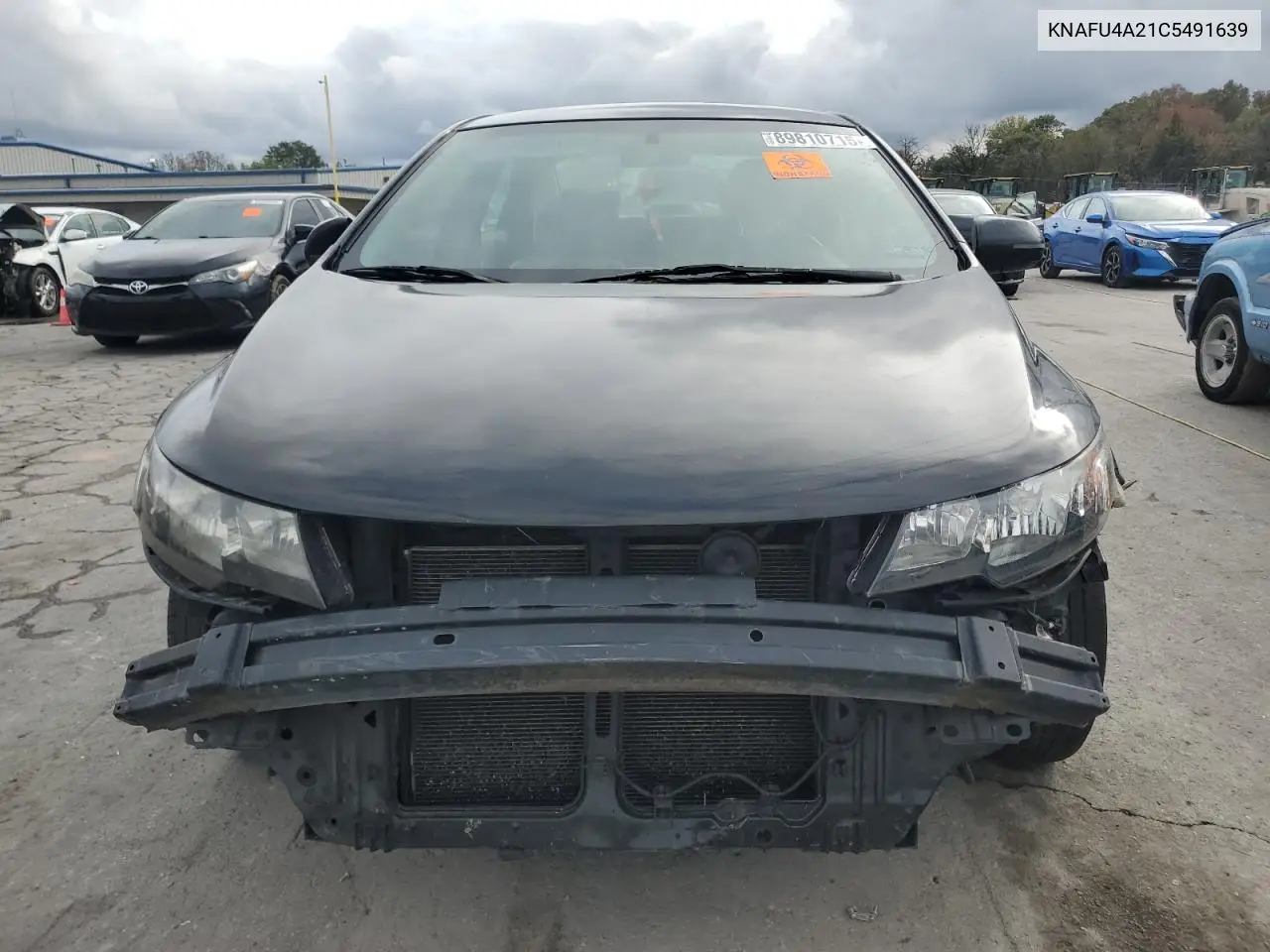 KNAFU4A21C5491639 2012 Kia Forte Ex