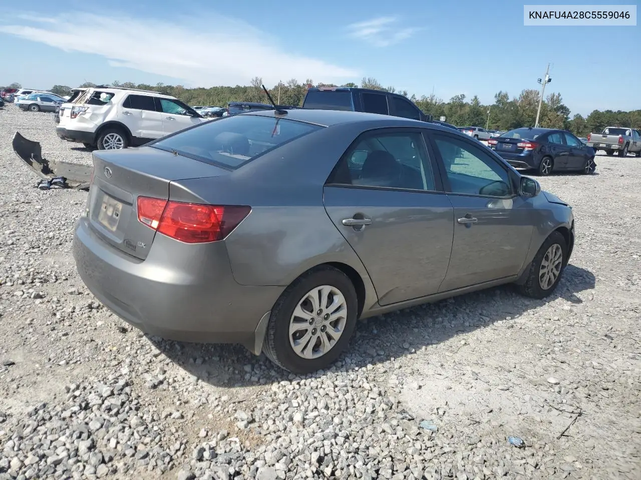 KNAFU4A28C5559046 2012 Kia Forte Ex