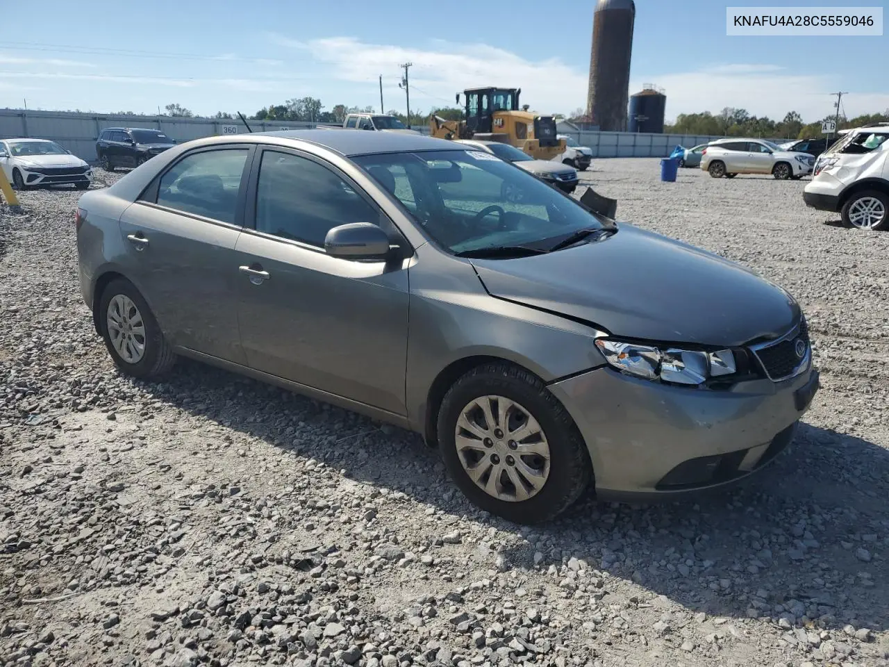 KNAFU4A28C5559046 2012 Kia Forte Ex