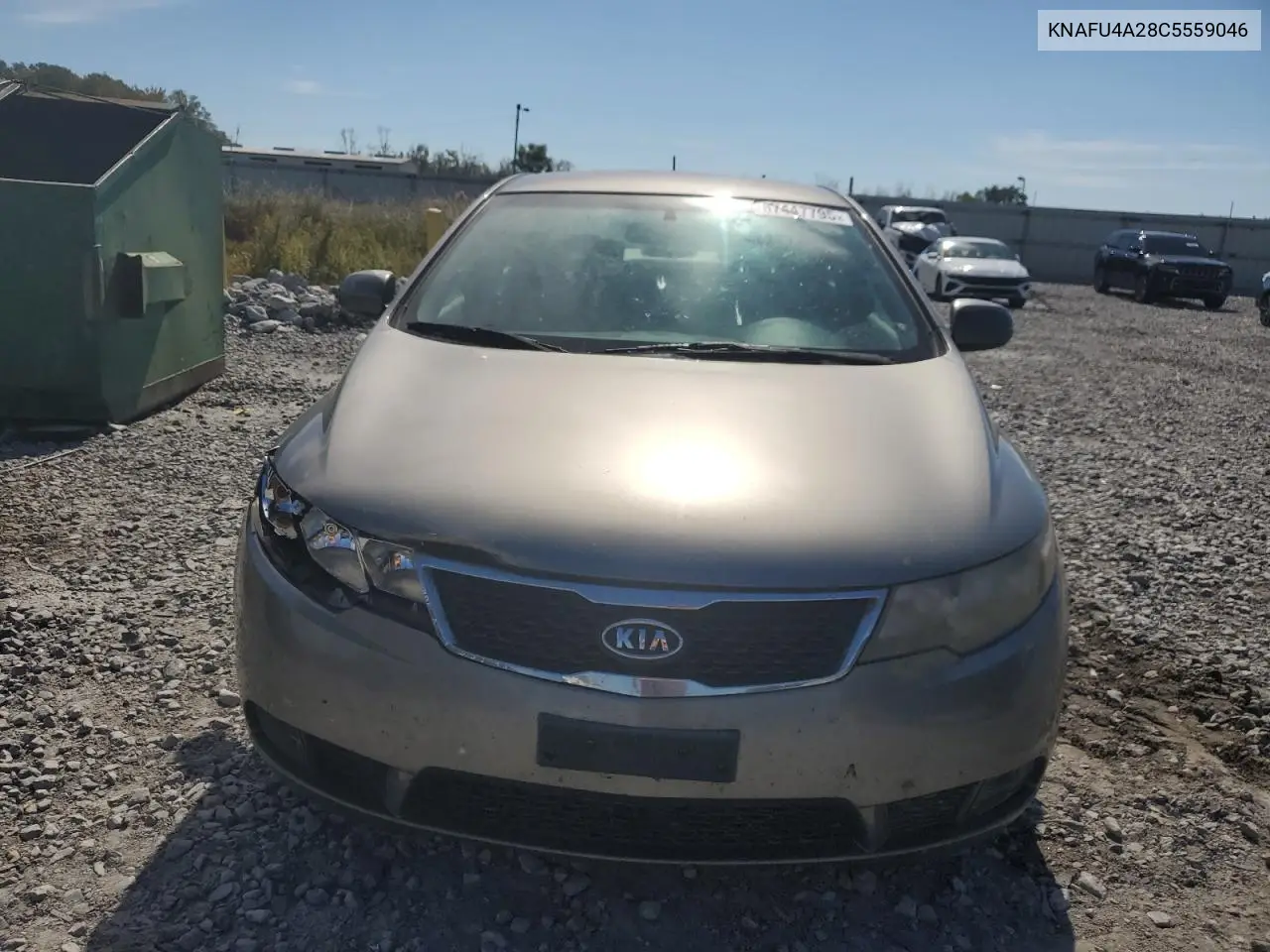 KNAFU4A28C5559046 2012 Kia Forte Ex