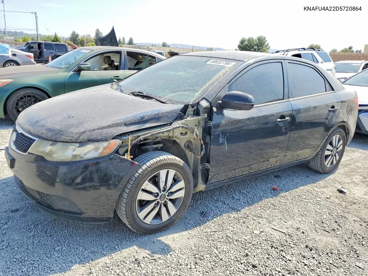 2013 Kia Forte Ex VIN: KNAFU4A22D5720864 Lot: 60632796