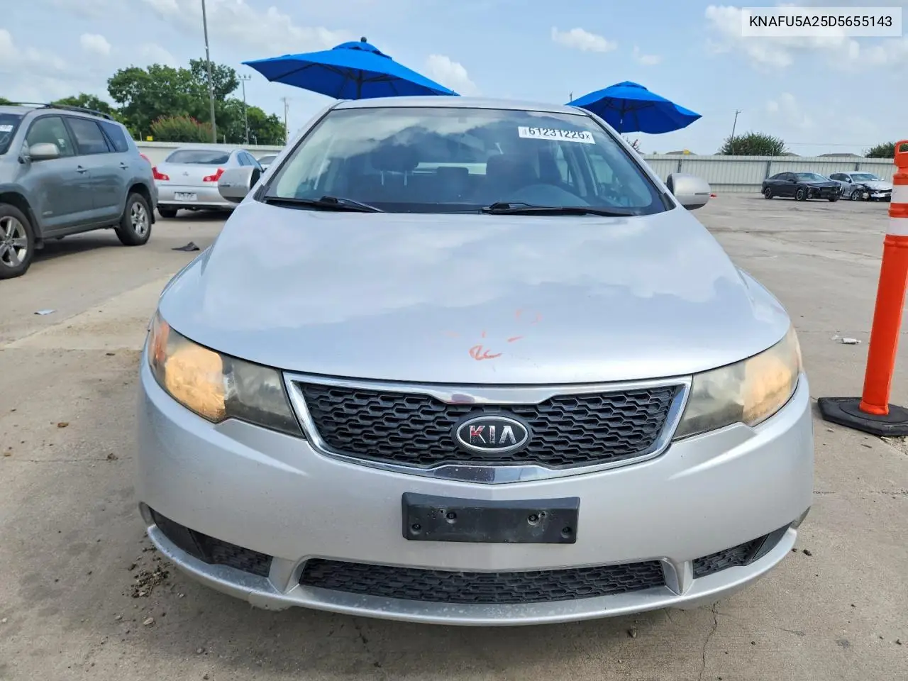 2013 Kia Forte Ex VIN: KNAFU5A25D5655143 Lot: 61231226