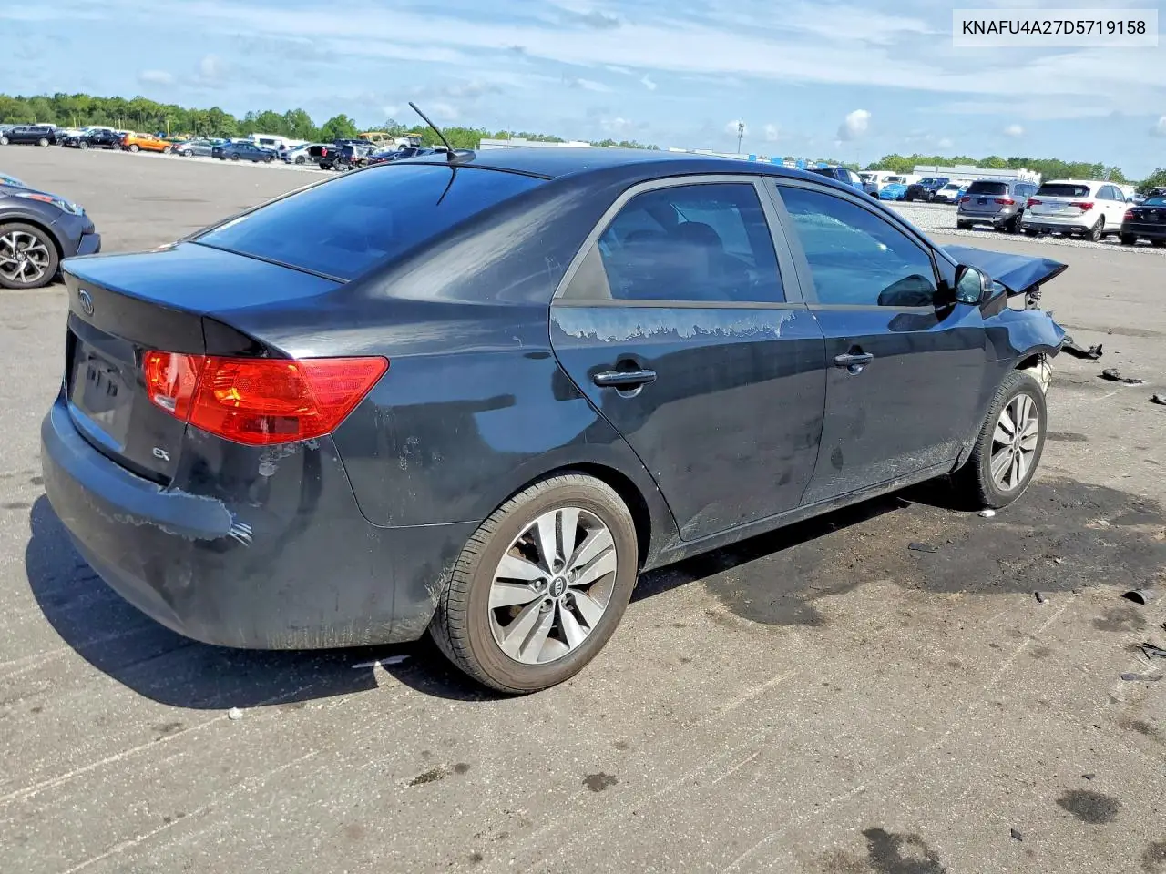 2013 Kia Forte Ex VIN: KNAFU4A27D5719158 Lot: 61317726