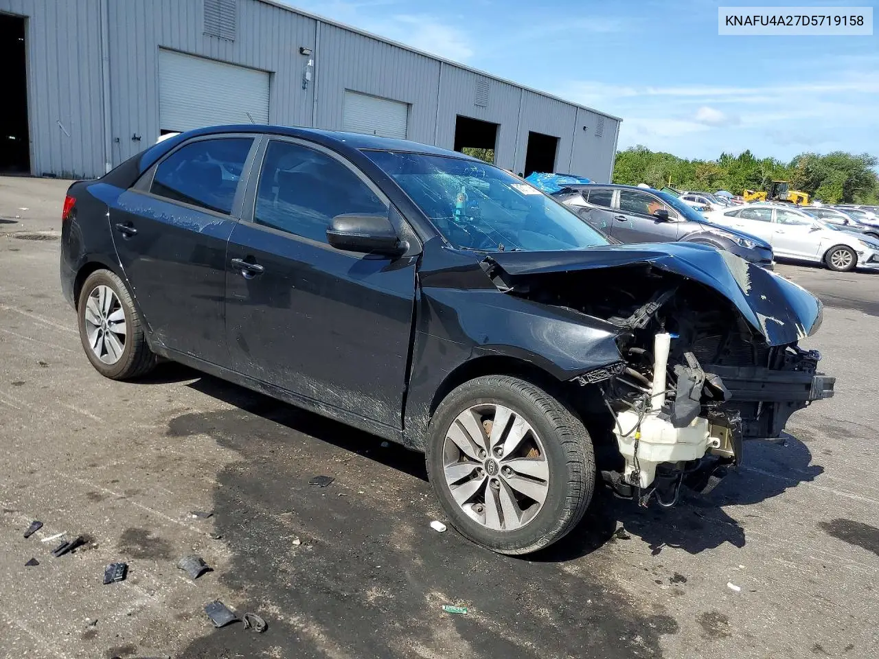 2013 Kia Forte Ex VIN: KNAFU4A27D5719158 Lot: 61317726