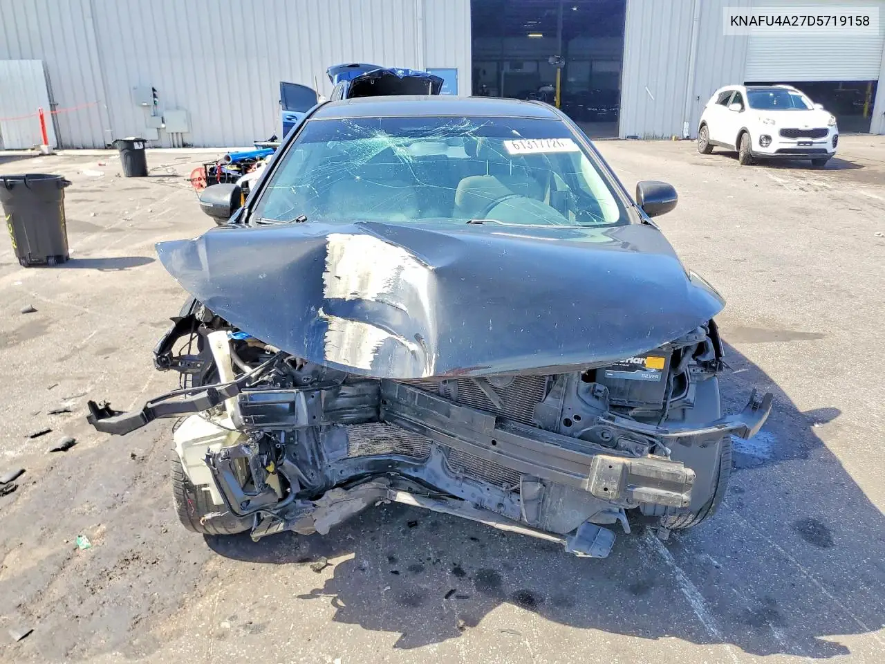 2013 Kia Forte Ex VIN: KNAFU4A27D5719158 Lot: 61317726
