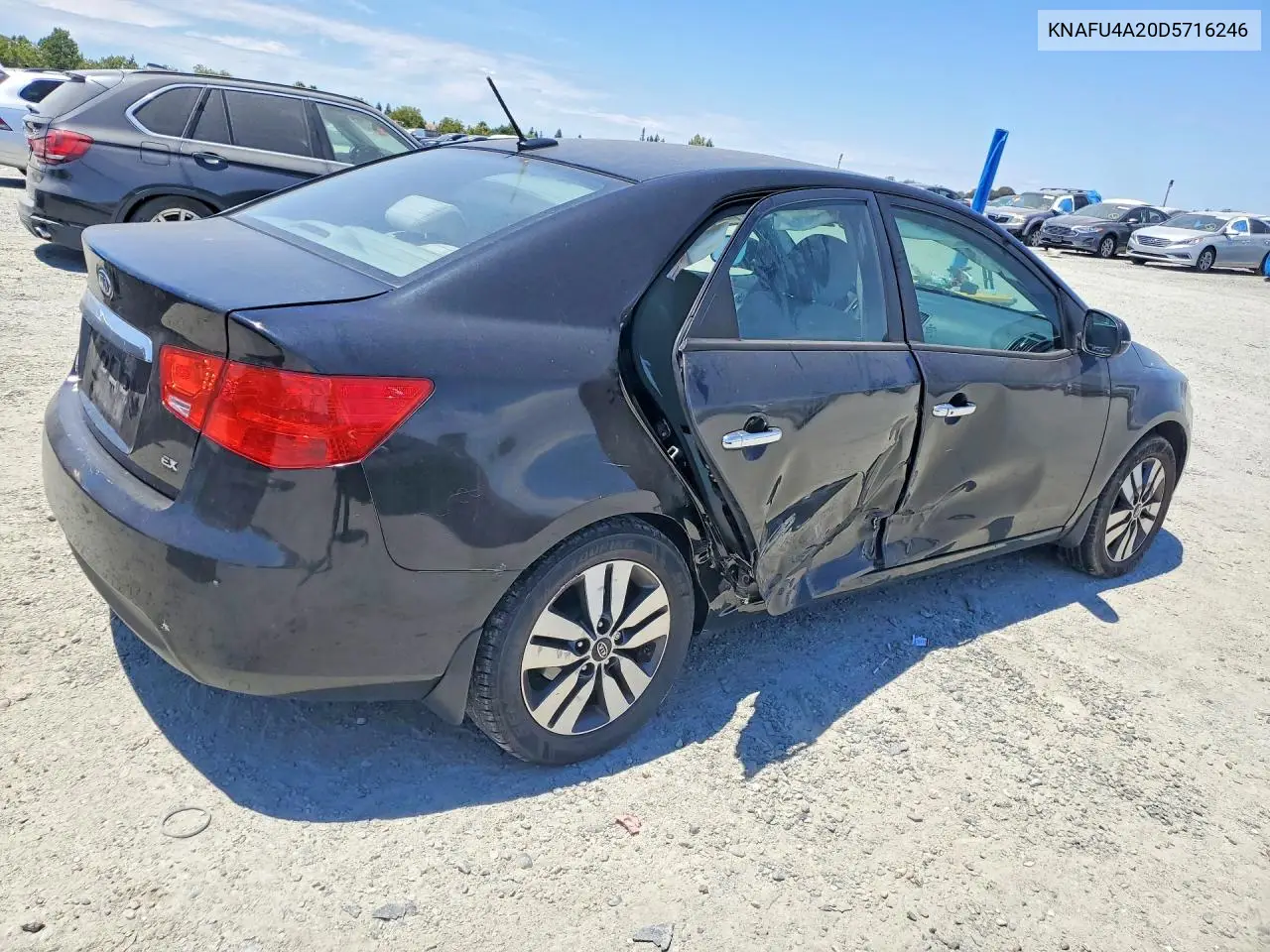 2013 Kia Forte Ex VIN: KNAFU4A20D5716246 Lot: 61600956