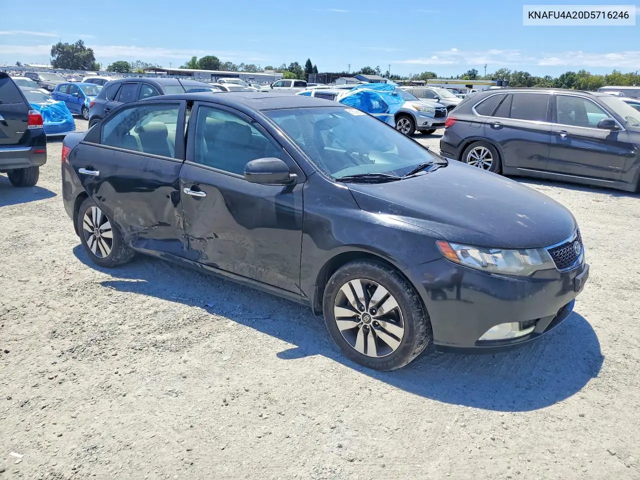 2013 Kia Forte Ex VIN: KNAFU4A20D5716246 Lot: 61600956