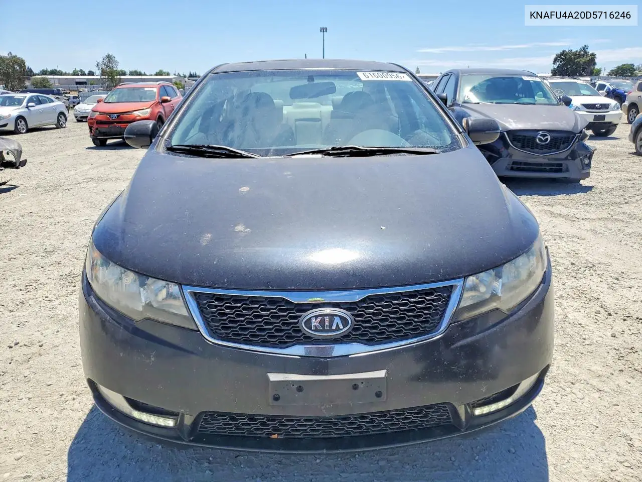 2013 Kia Forte Ex VIN: KNAFU4A20D5716246 Lot: 61600956