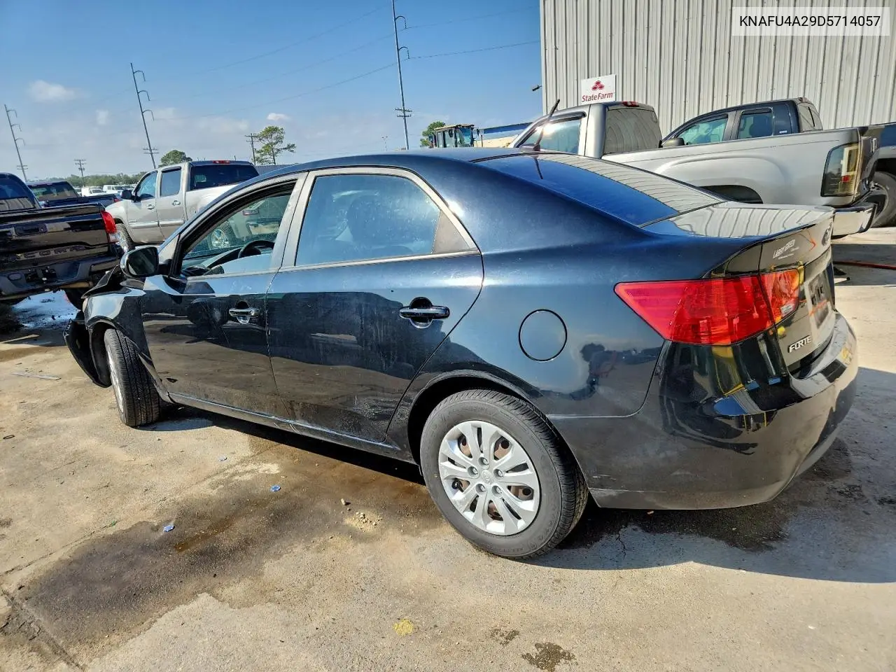 KNAFU4A29D5714057 2013 Kia Forte Ex