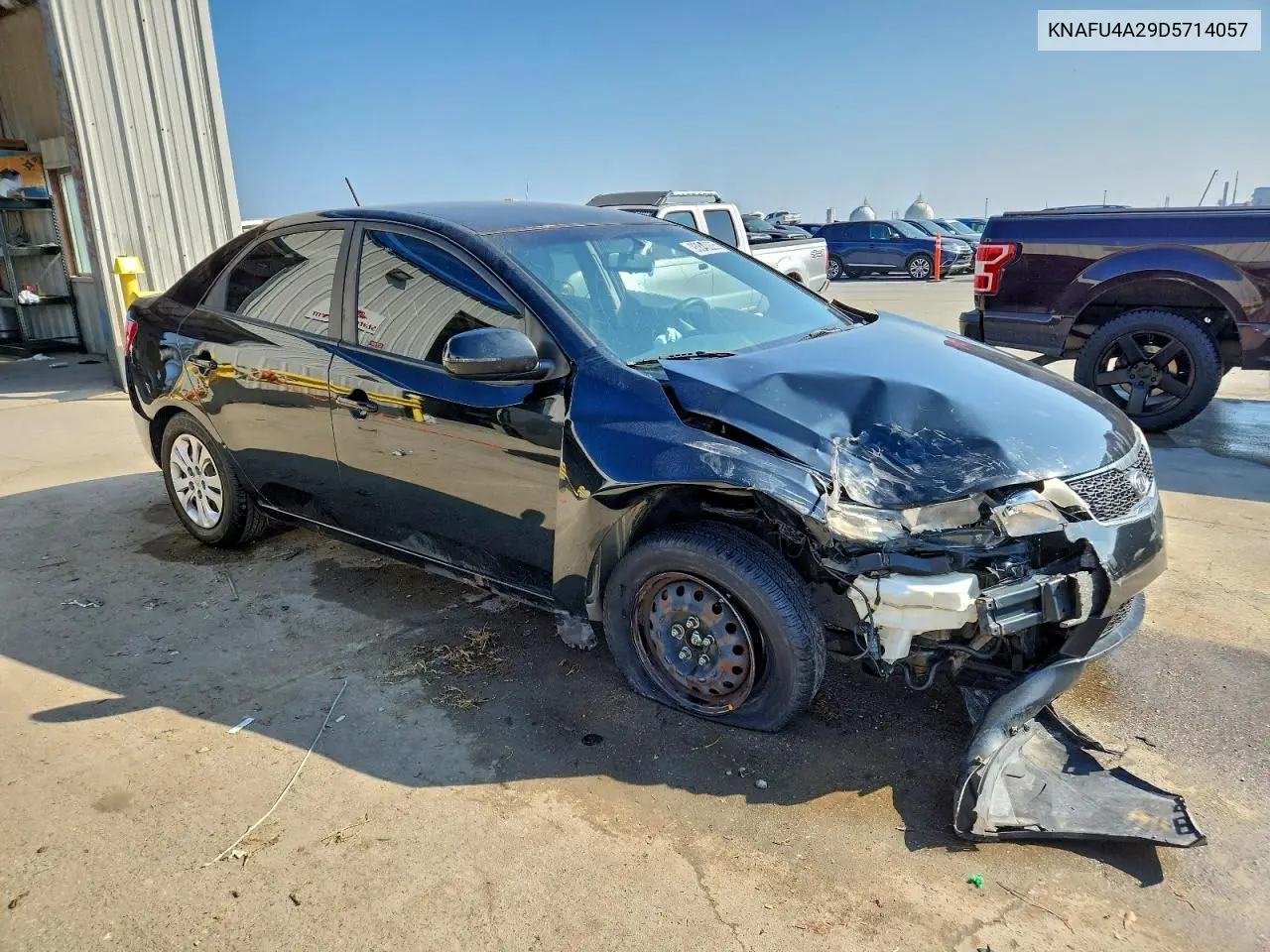 KNAFU4A29D5714057 2013 Kia Forte Ex
