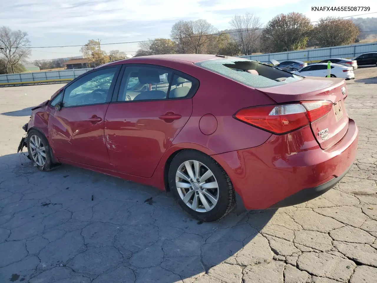 KNAFX4A65E5087739 2014 Kia Forte Lx