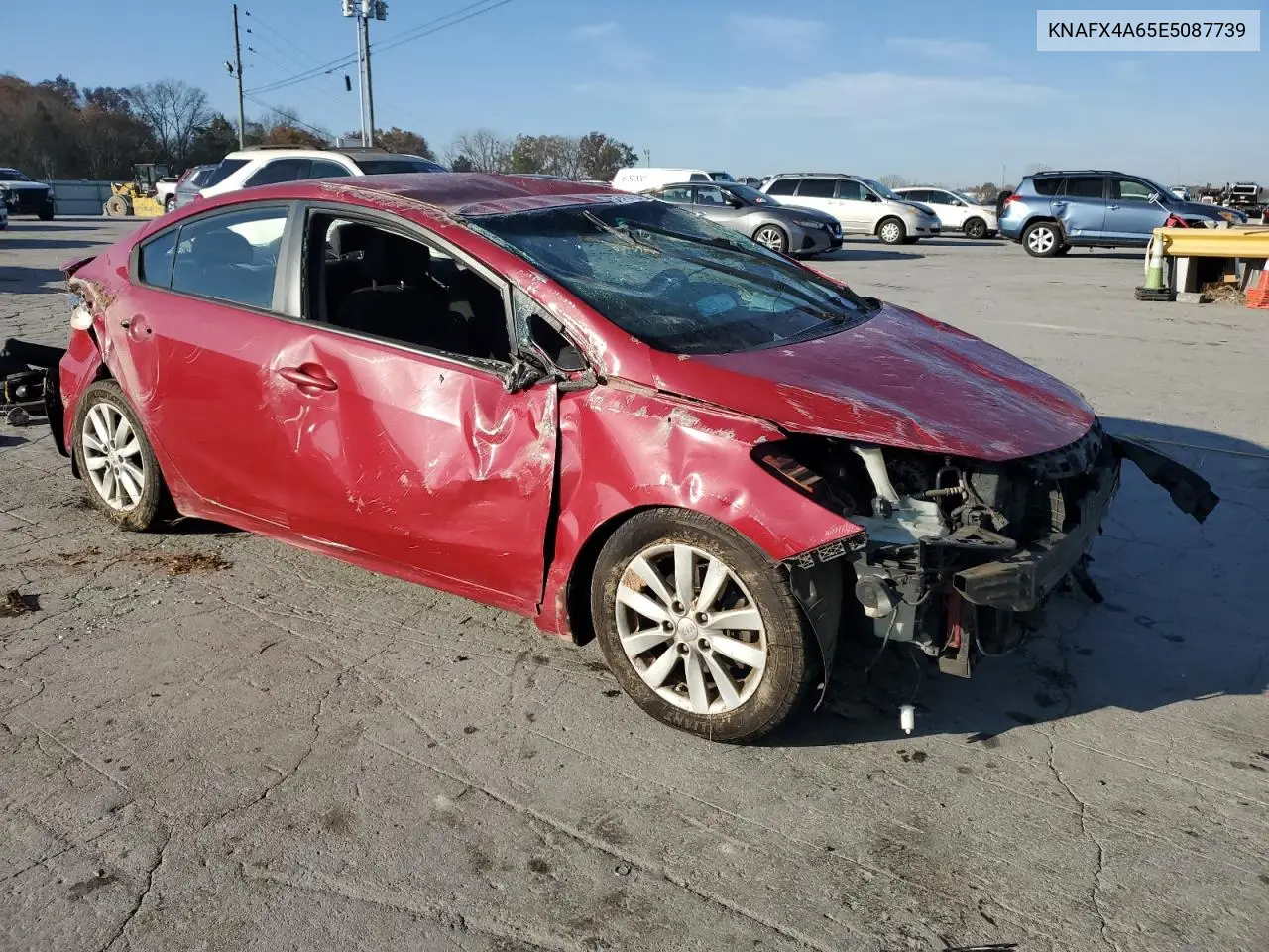 KNAFX4A65E5087739 2014 Kia Forte Lx