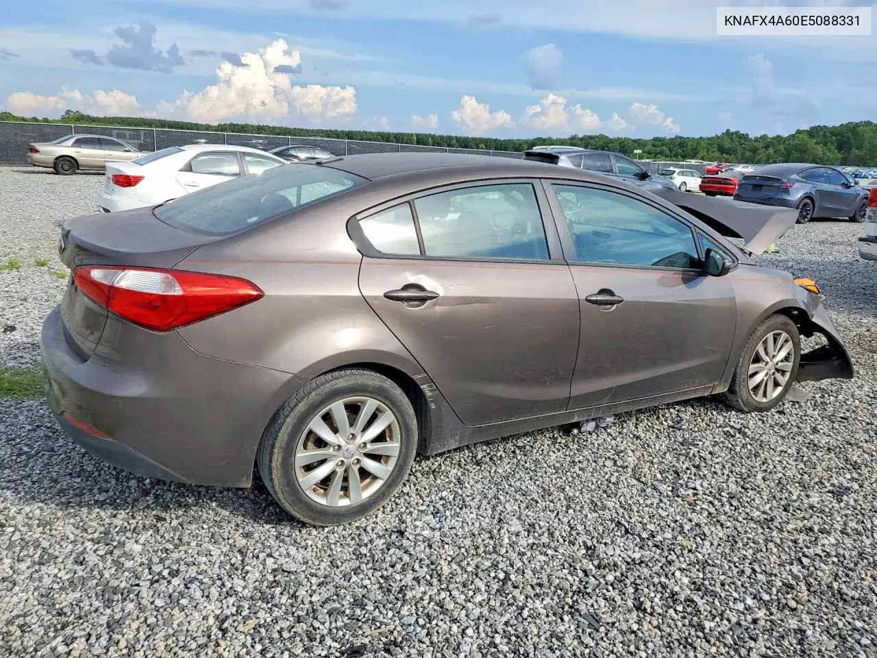 2014 Kia Forte Lx VIN: KNAFX4A60E5088331 Lot: 61142096