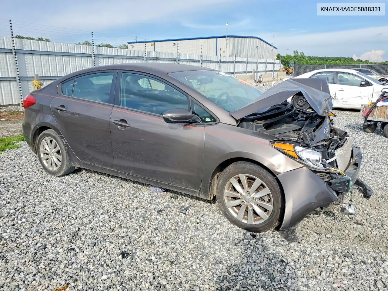 2014 Kia Forte Lx VIN: KNAFX4A60E5088331 Lot: 61142096