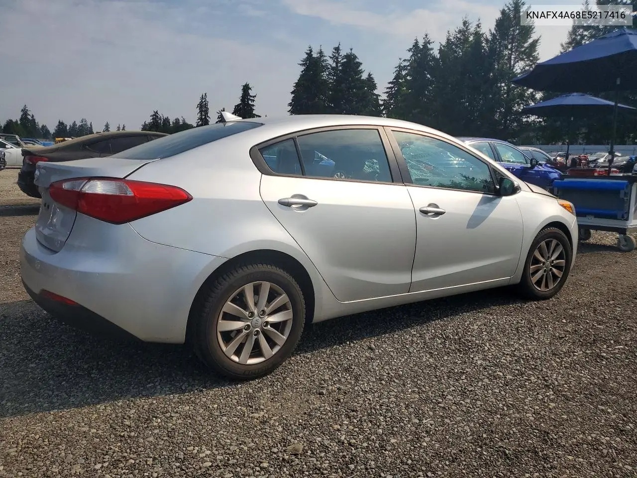 2014 Kia Forte Lx VIN: KNAFX4A68E5217416 Lot: 61333066
