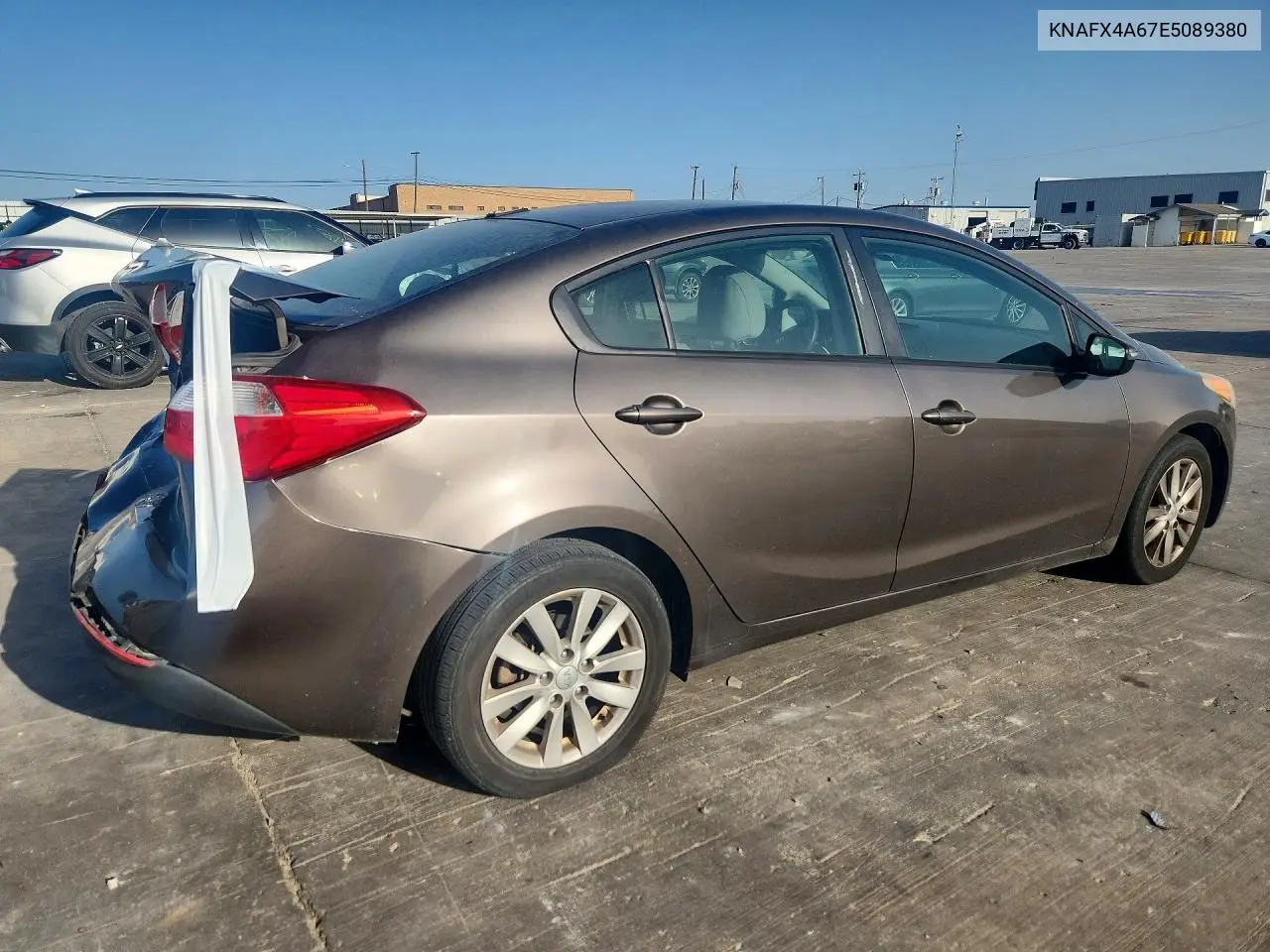 2014 Kia Forte Lx VIN: KNAFX4A67E5089380 Lot: 61402546