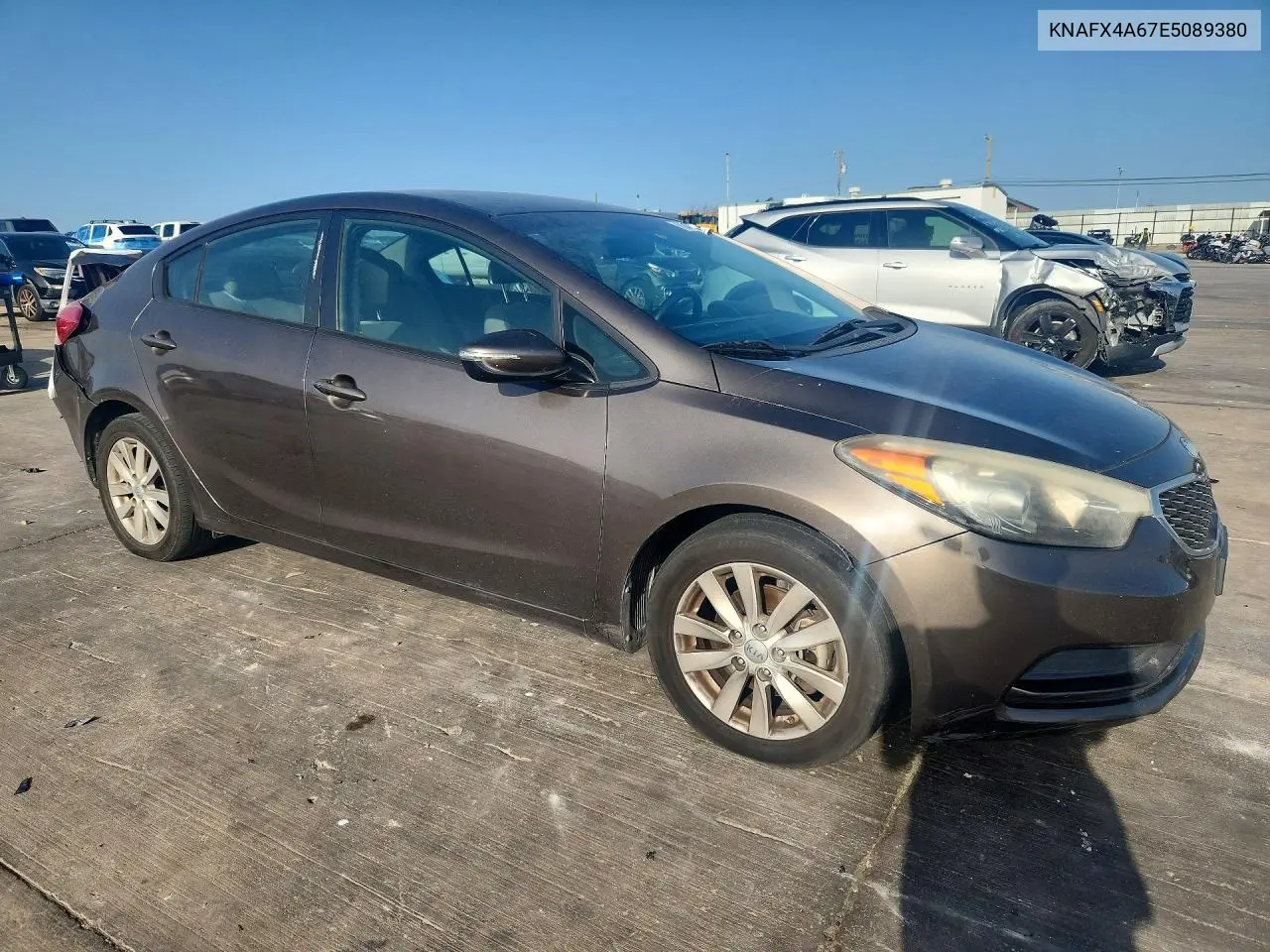 2014 Kia Forte Lx VIN: KNAFX4A67E5089380 Lot: 61402546