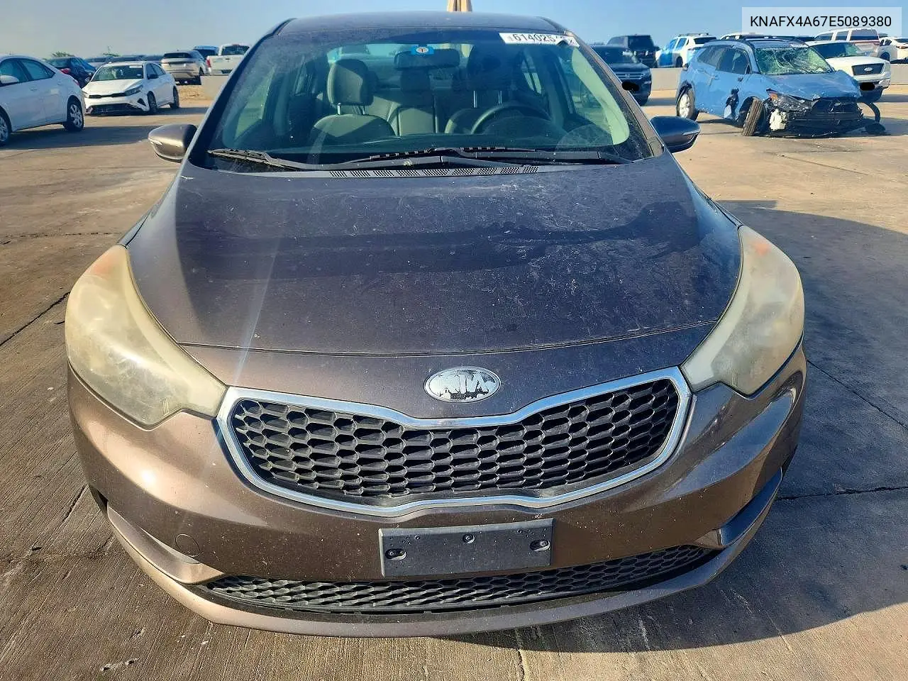 2014 Kia Forte Lx VIN: KNAFX4A67E5089380 Lot: 61402546