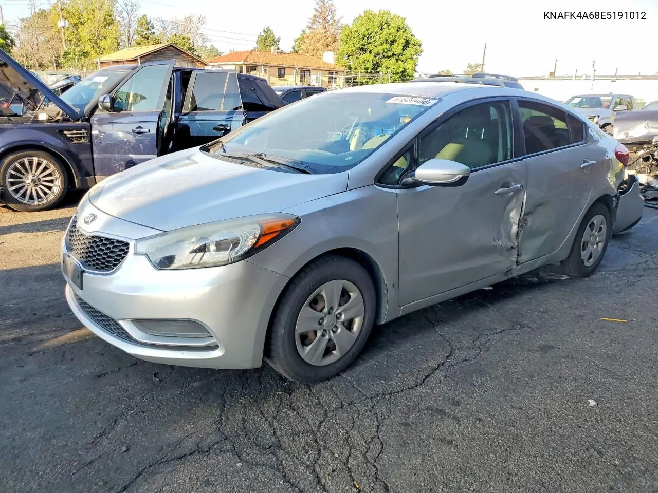 2014 Kia Forte Lx VIN: KNAFK4A68E5191012 Lot: 61600466