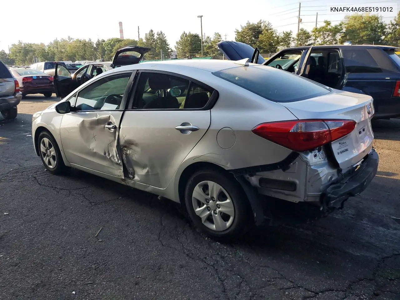 2014 Kia Forte Lx VIN: KNAFK4A68E5191012 Lot: 61600466