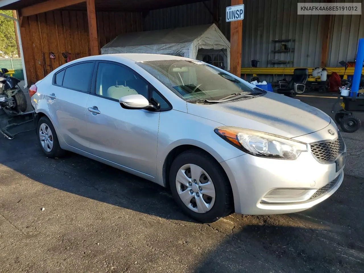 2014 Kia Forte Lx VIN: KNAFK4A68E5191012 Lot: 61600466
