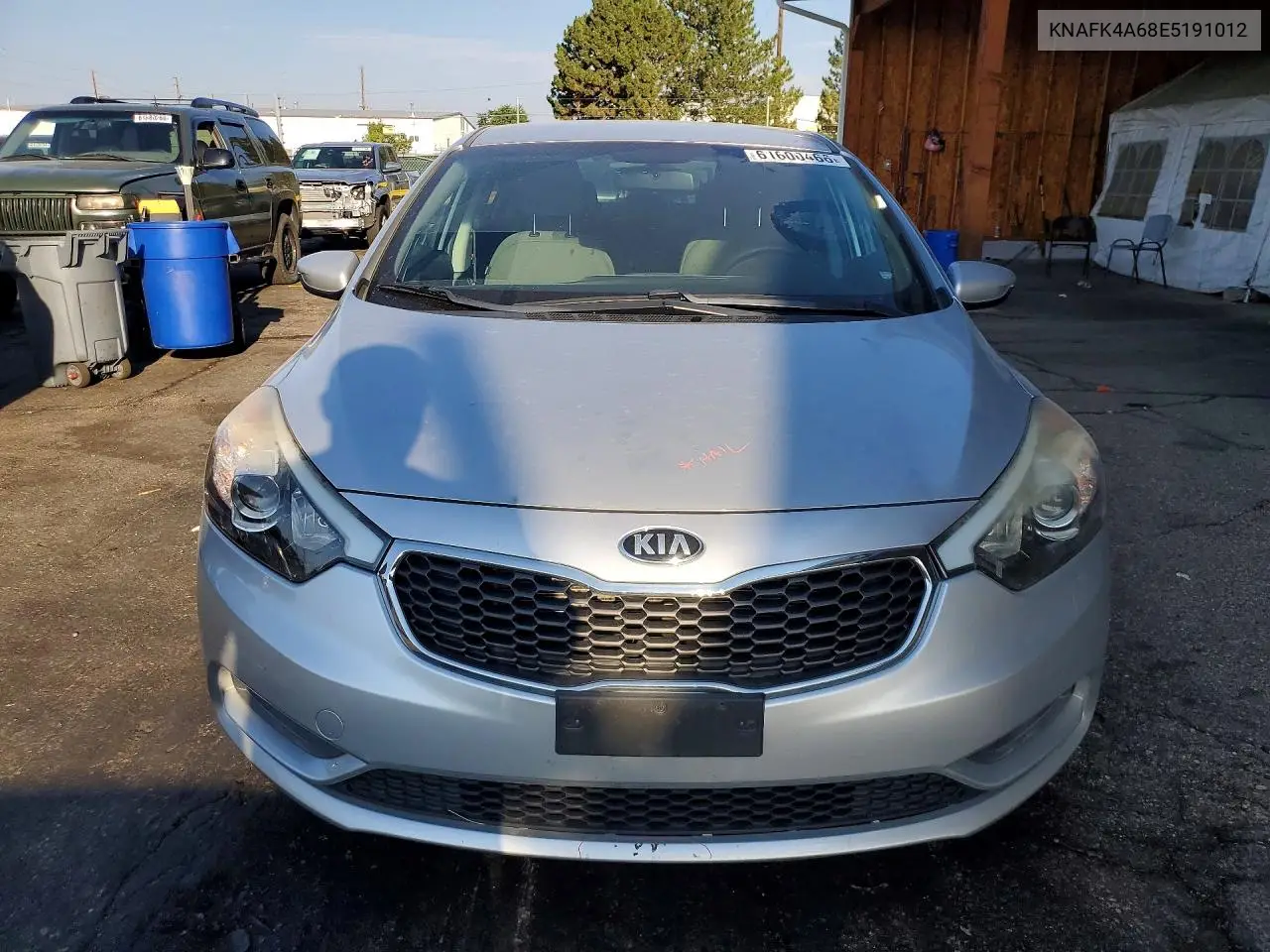 2014 Kia Forte Lx VIN: KNAFK4A68E5191012 Lot: 61600466