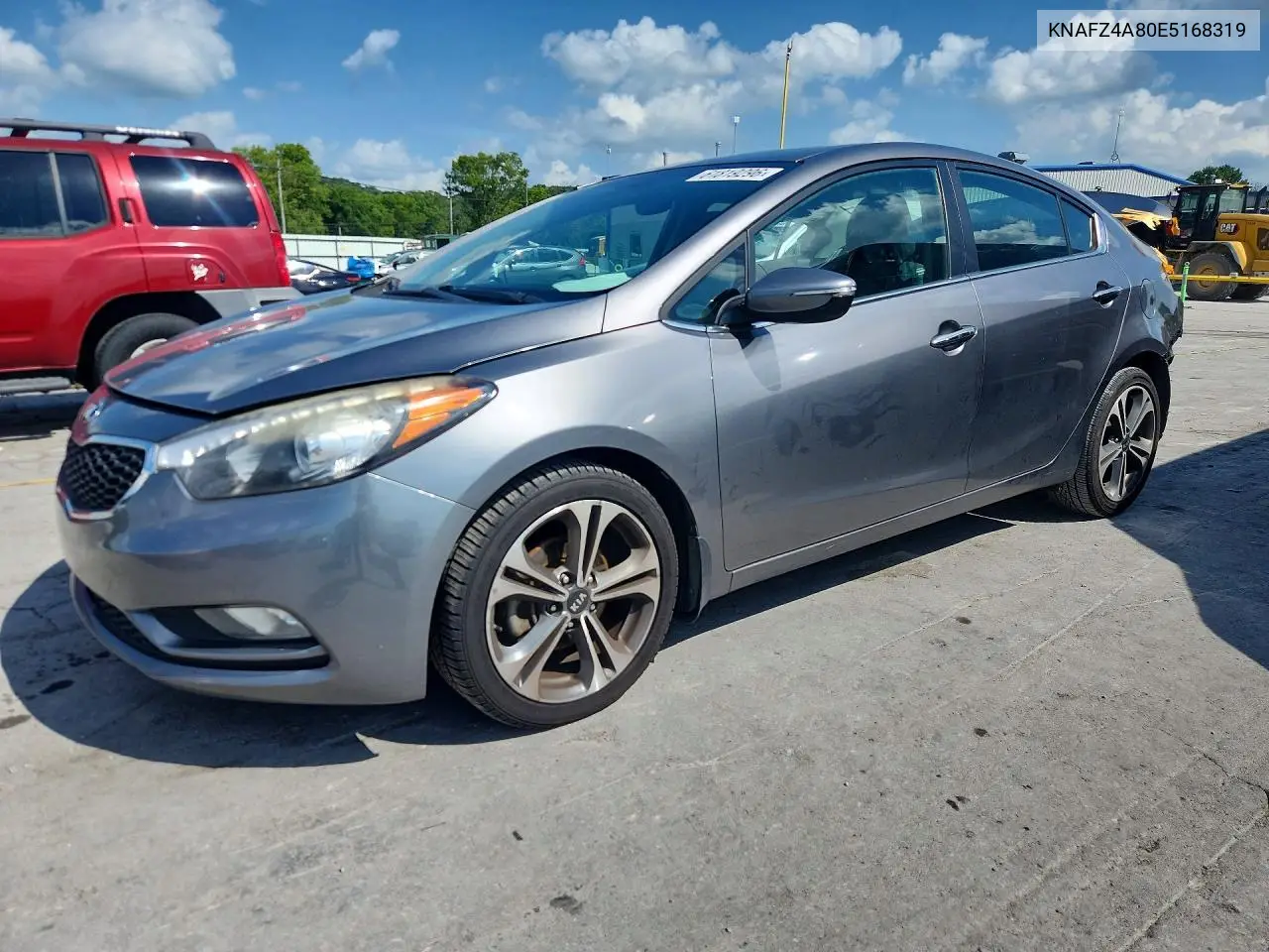 2014 Kia Forte Ex VIN: KNAFZ4A80E5168319 Lot: 61819296