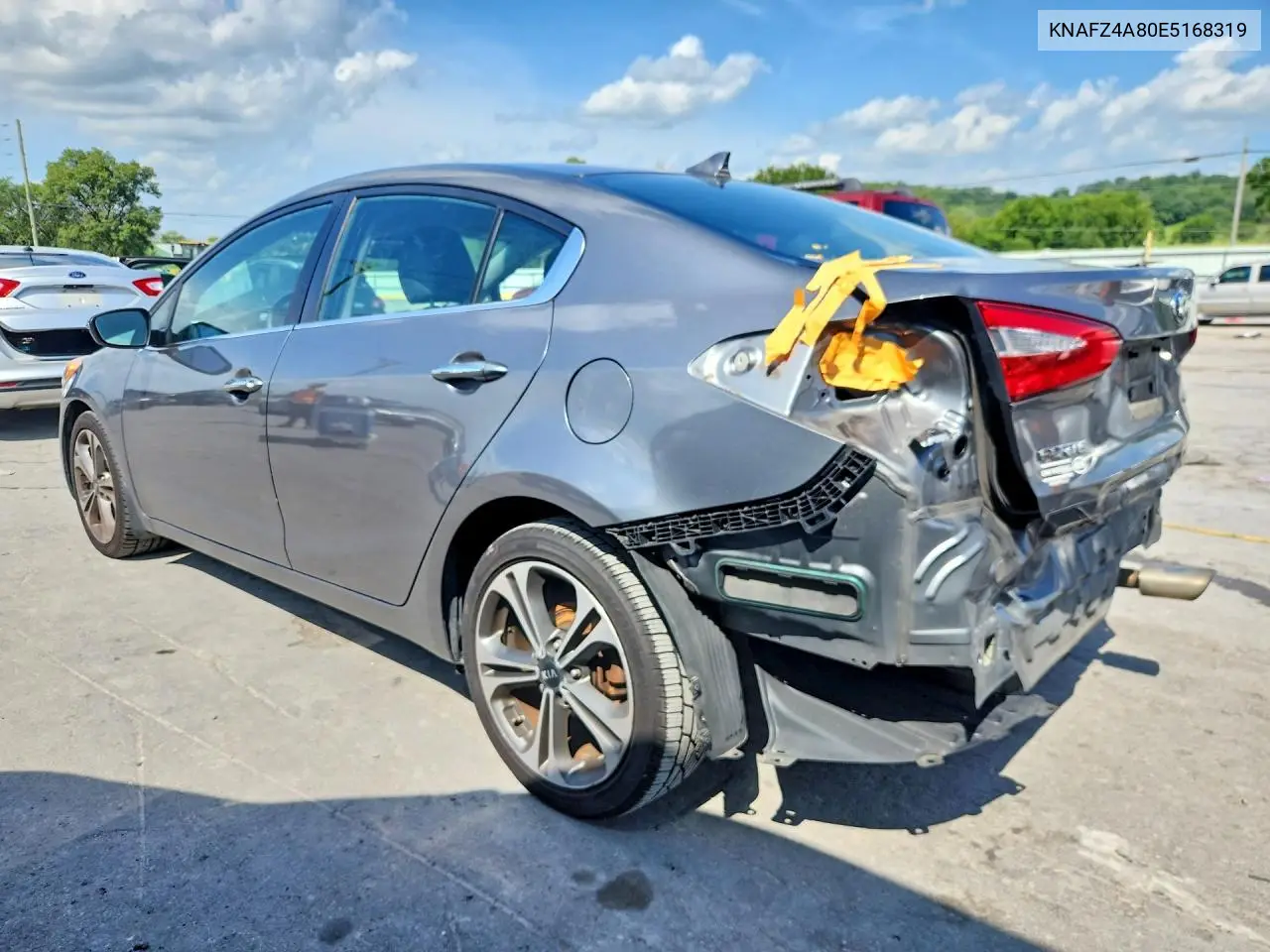 2014 Kia Forte Ex VIN: KNAFZ4A80E5168319 Lot: 61819296