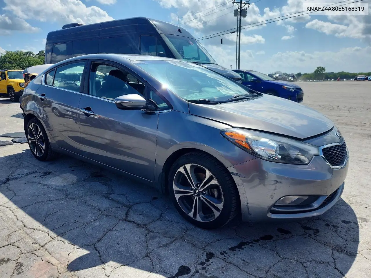 2014 Kia Forte Ex VIN: KNAFZ4A80E5168319 Lot: 61819296