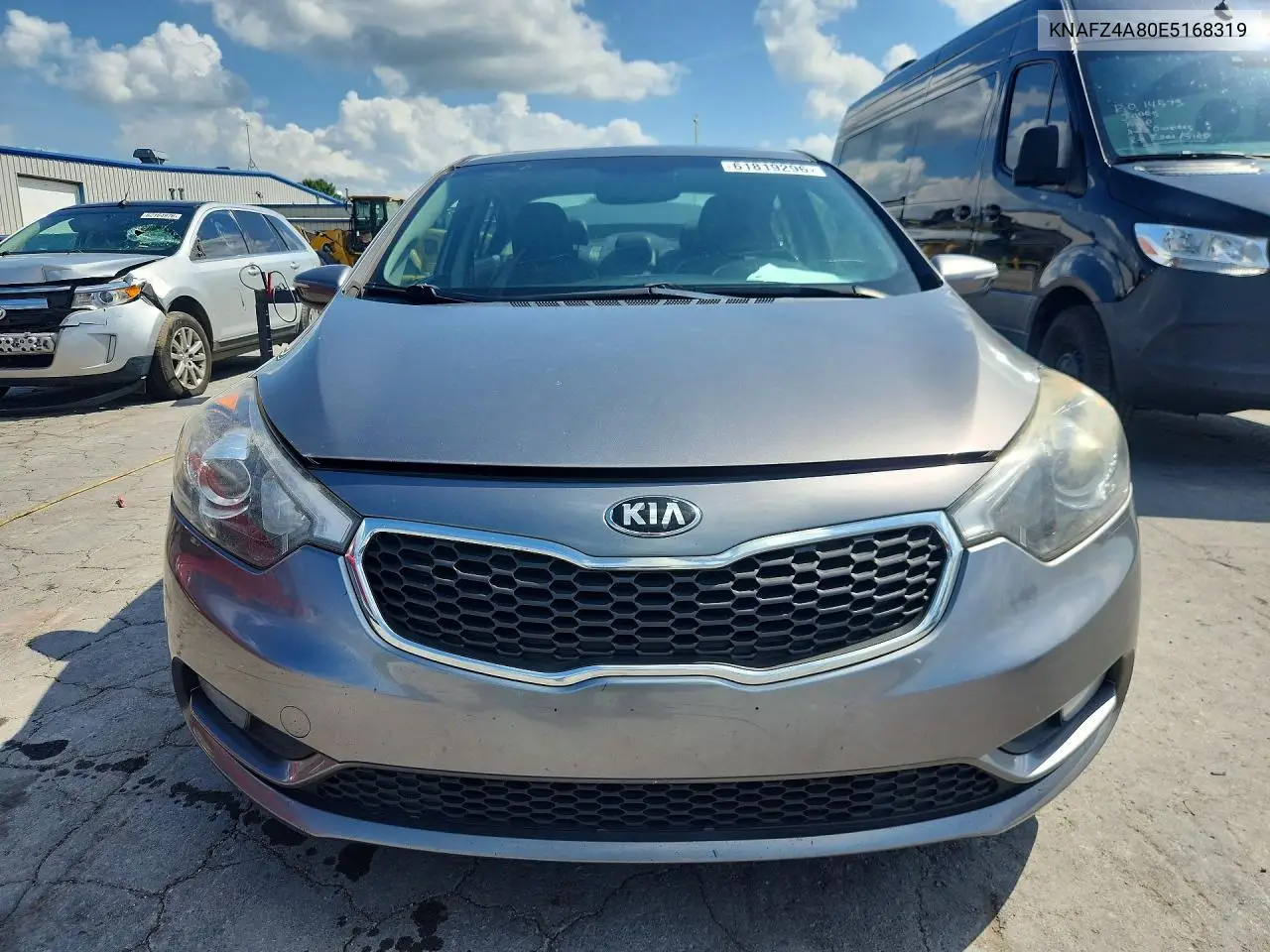 2014 Kia Forte Ex VIN: KNAFZ4A80E5168319 Lot: 61819296