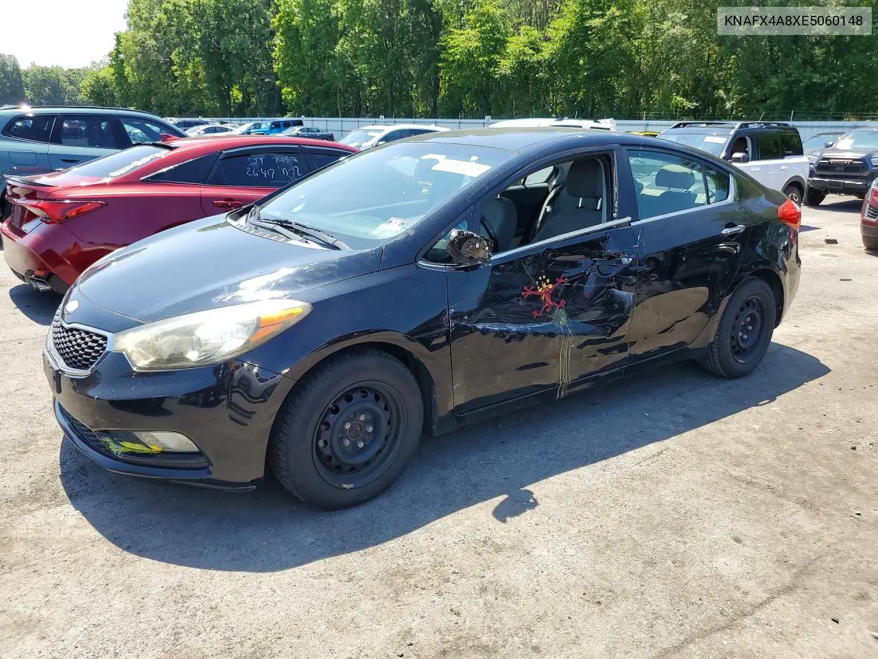 2014 Kia Forte Ex VIN: KNAFX4A8XE5060148 Lot: 61833246