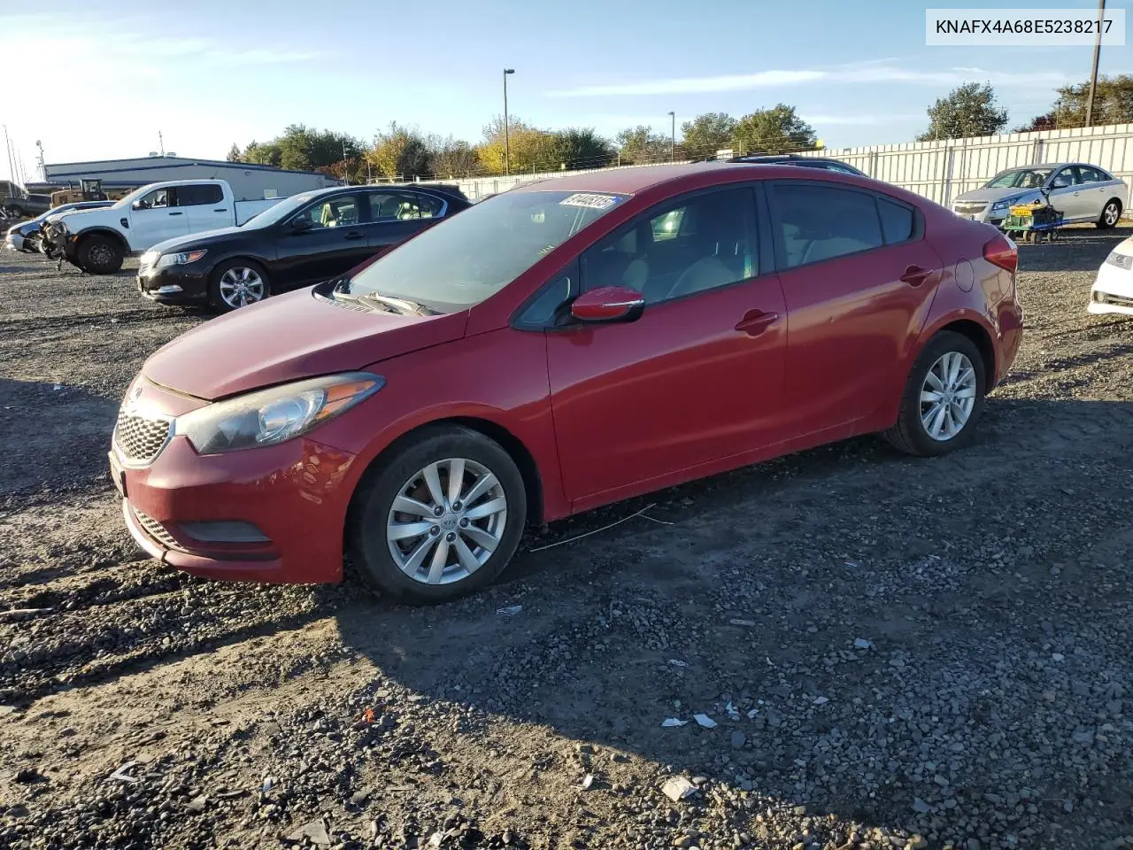 KNAFX4A68E5238217 2014 Kia Forte Lx