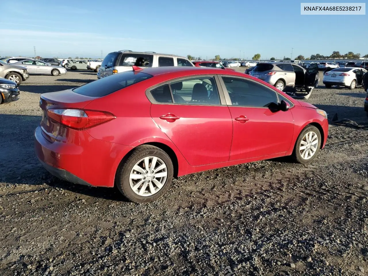 KNAFX4A68E5238217 2014 Kia Forte Lx