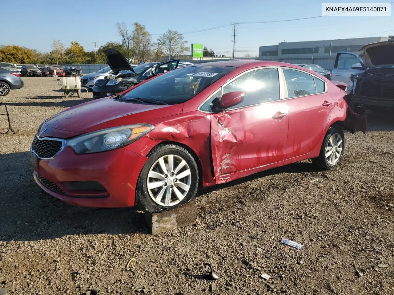KNAFX4A69E5140071 2014 Kia Forte Lx