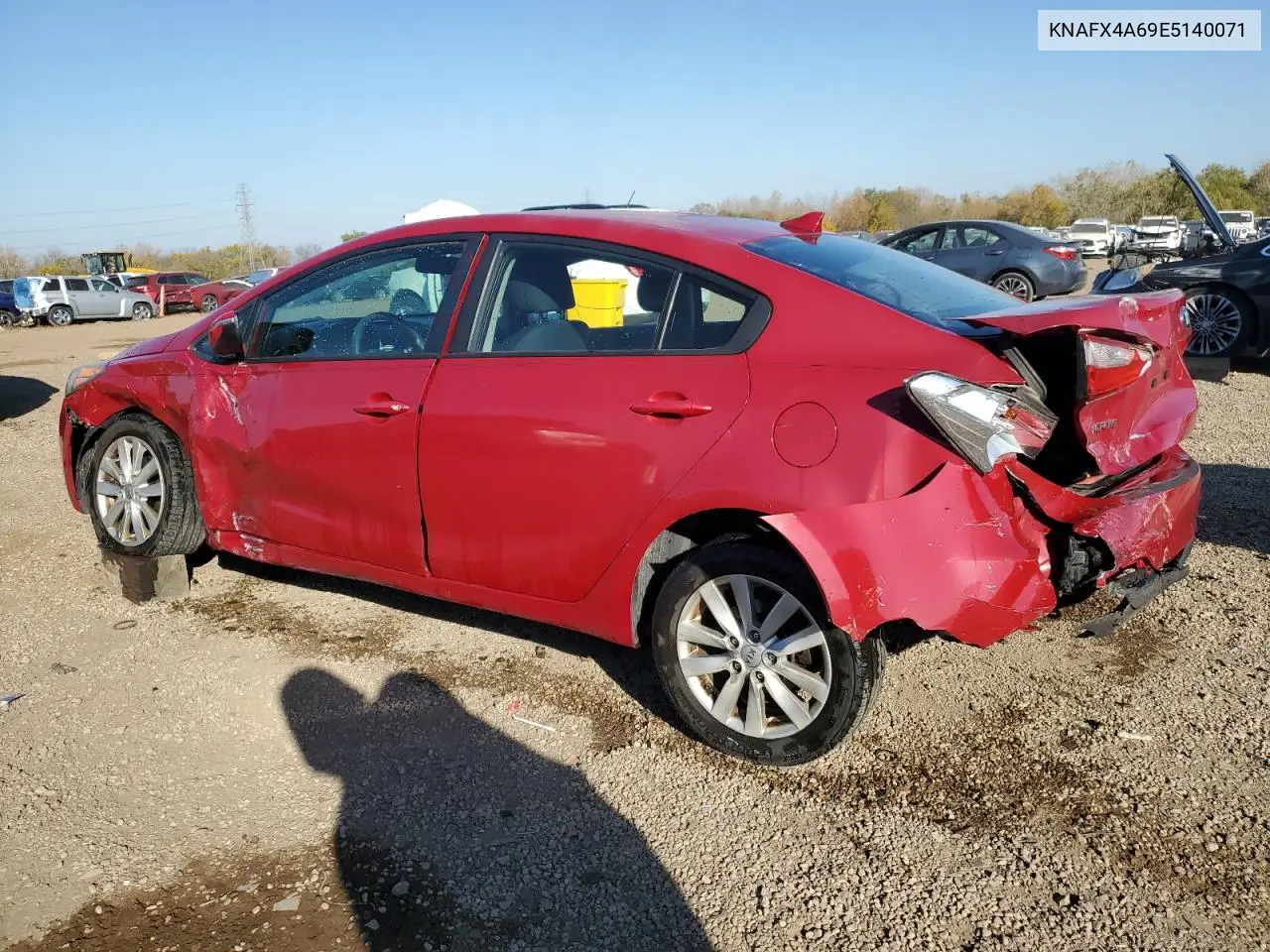 KNAFX4A69E5140071 2014 Kia Forte Lx