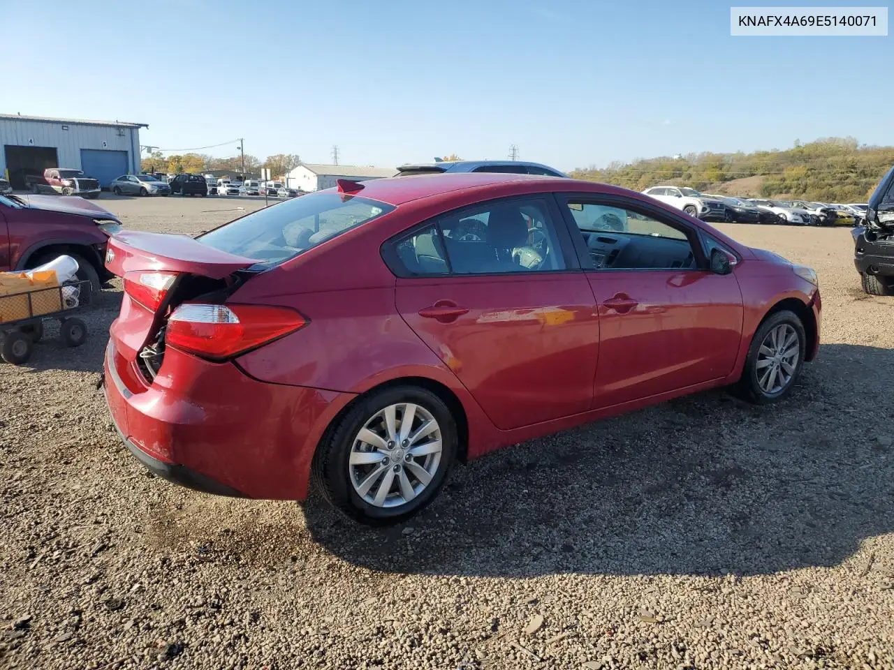 KNAFX4A69E5140071 2014 Kia Forte Lx