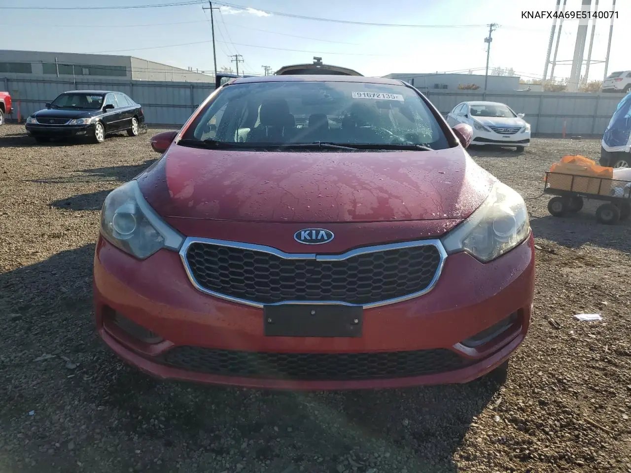 KNAFX4A69E5140071 2014 Kia Forte Lx