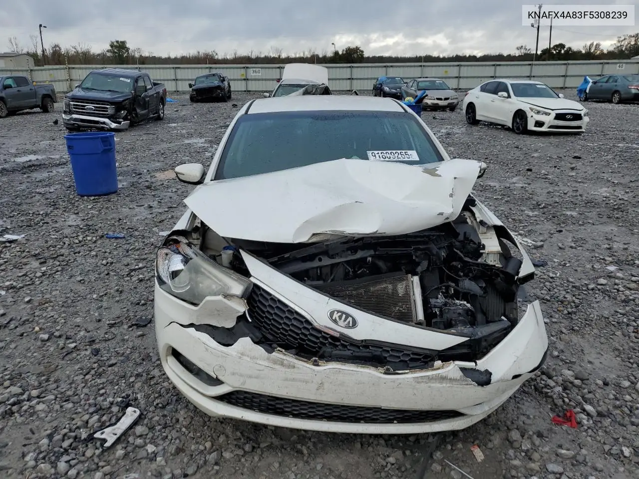 KNAFX4A83F5308239 2015 Kia Forte Ex