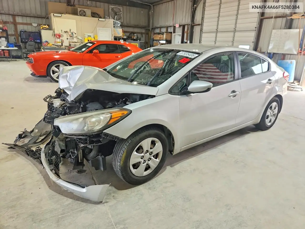 2015 Kia Forte VIN: KNAFK4A66F5280384 Lot: 57935406