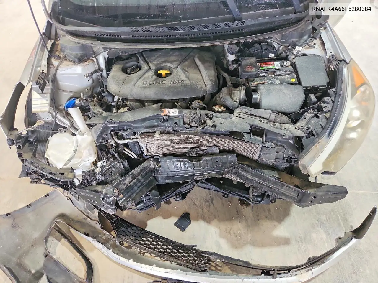 2015 Kia Forte VIN: KNAFK4A66F5280384 Lot: 57935406