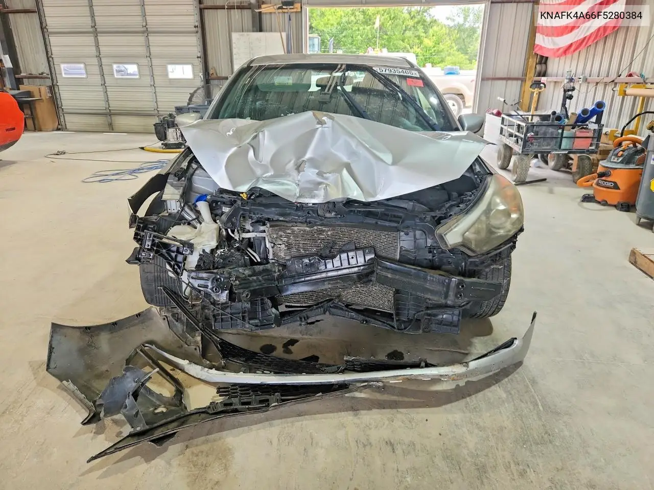 2015 Kia Forte VIN: KNAFK4A66F5280384 Lot: 57935406