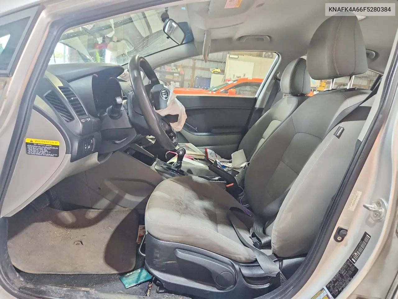 2015 Kia Forte VIN: KNAFK4A66F5280384 Lot: 57935406